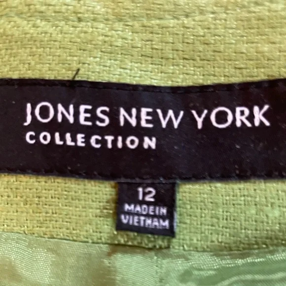 Jones New York Linen Blazer - Picture 3 of 4